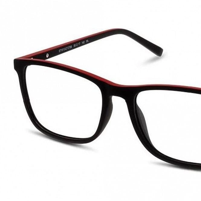 Full Rim TR90 Rectangle Black Large Miki Ninn MNEM12 Eyeglasses