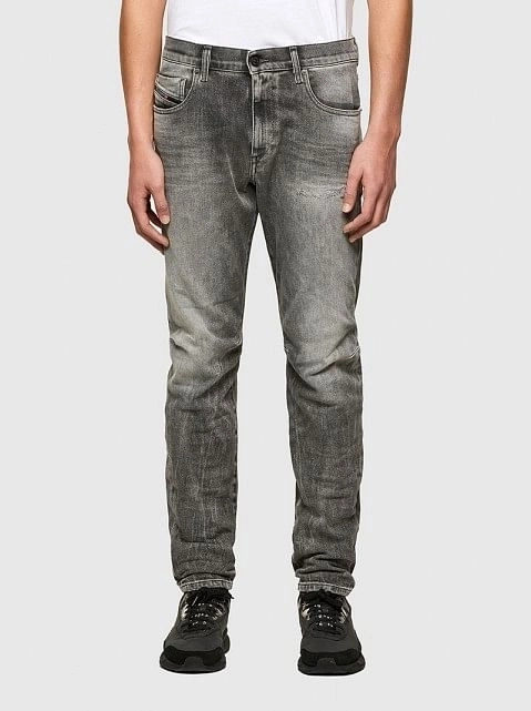 Diesel Black D-STRUKT-A L.32 PANTALONI Jeans