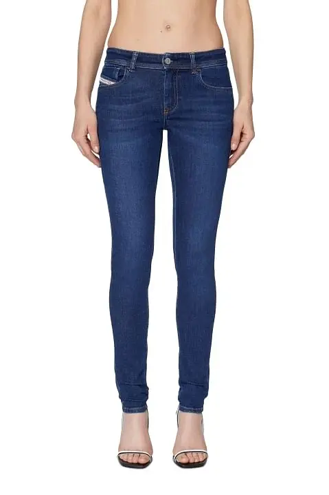 2018 SLANDY-LOW Super skinny Woman Blue Jeans