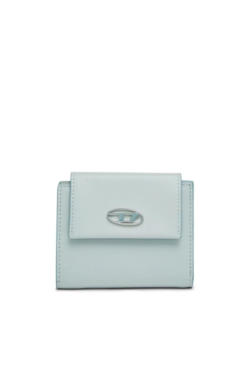 BI-FOLD COIN S Blue Woman Wallet