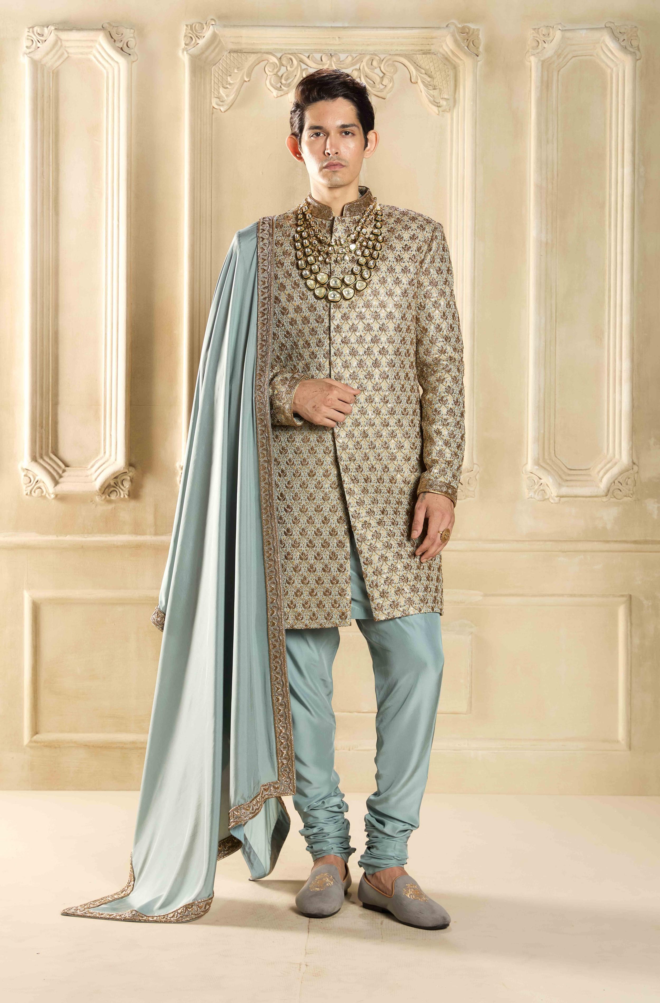 Manish malhotra designer sherwani top