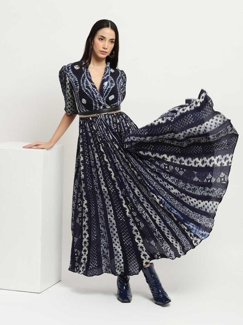 【n.さま】 ritsuko karita formal cape dress Karita Bamboo Dress, Black