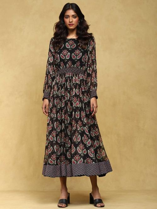 なんでも鑑定団よりも驚き！ Black Zohra Long Dress ワンピース