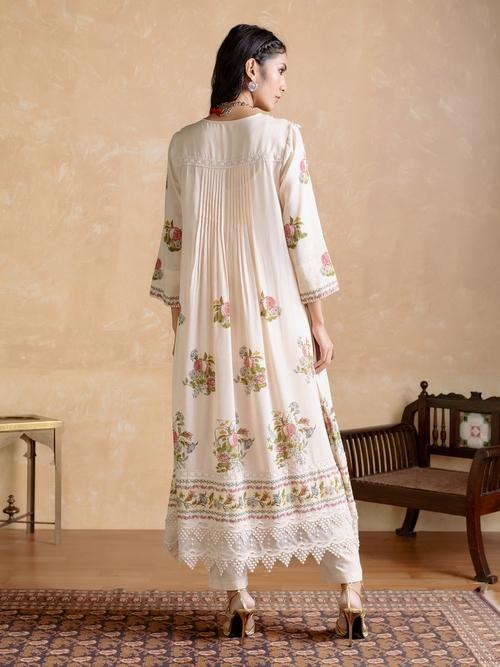 Oren nunu jacquard double suit dress 両方M｜Oren nunu jacquard