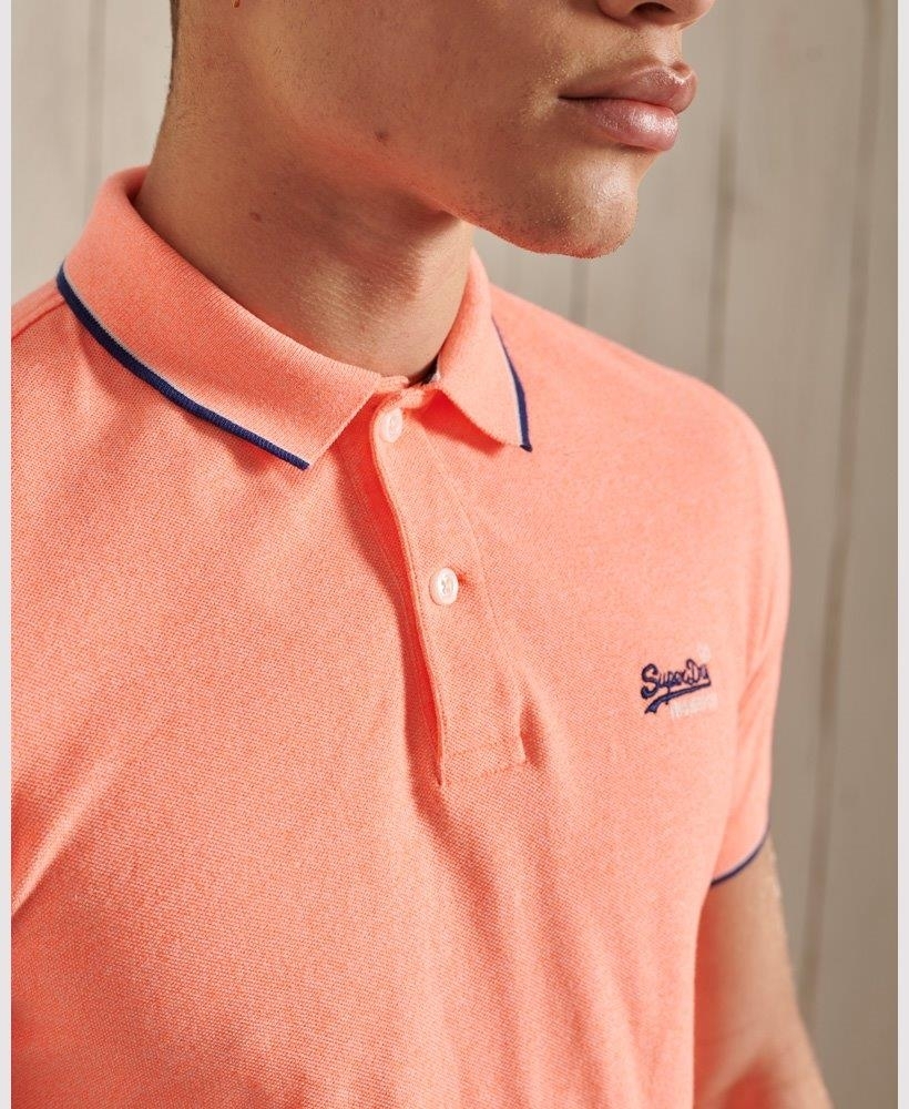 coral color polo