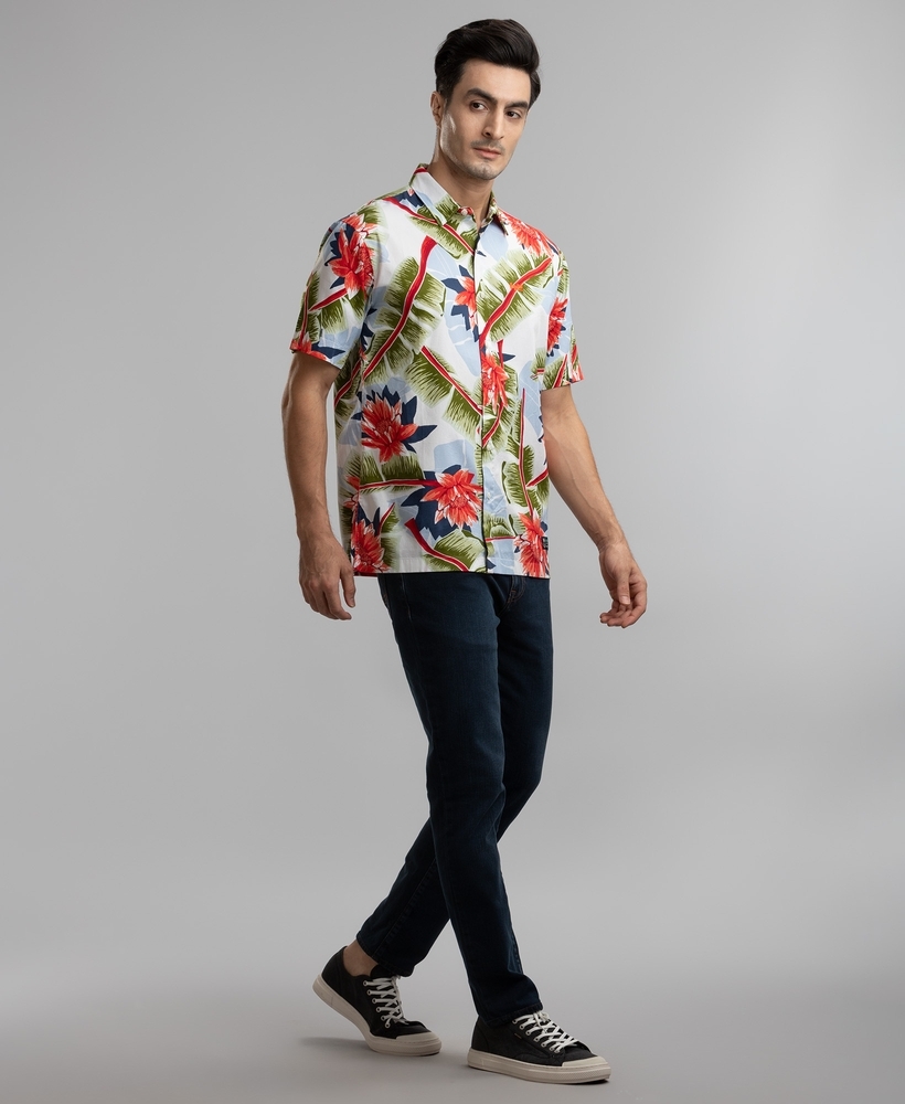 Superdry Vintage Hawaiian Shirt - Men's Mens New-in