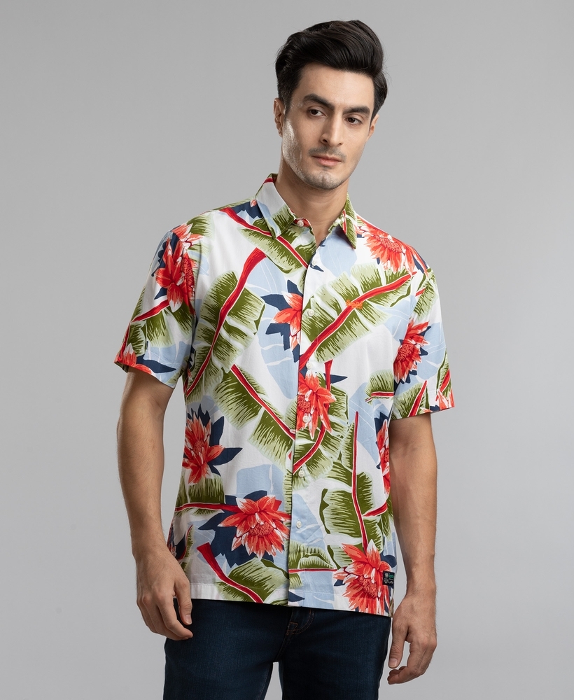 Superdry Vintage Hawaiian Shirt - Men's Mens New-in