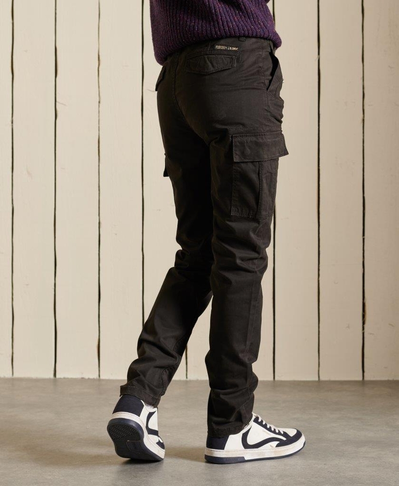 Buy Superdry Men Black Regular Fit Solid Cargo Joggers  Trousers for Men  6971251  Myntra