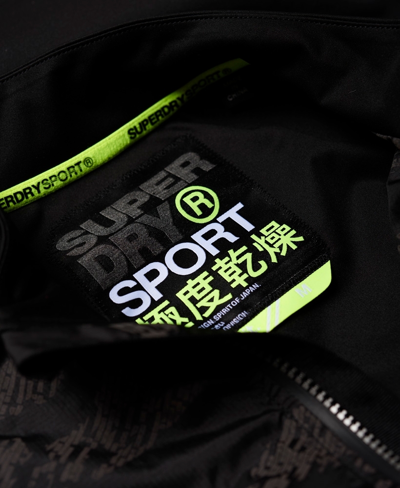 Superdry Training Stretch Hybrid Zip Through Jacket