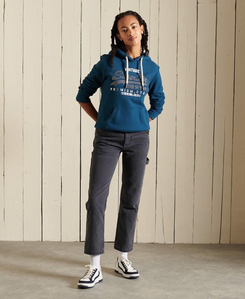 Vl Tonal Relaxed Hood-Navy