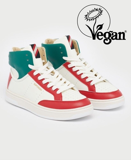 Vegan Basket OV High Trainer