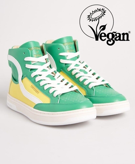 Vegan Basket OV High Trainer