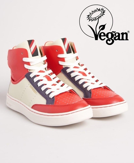 Vegan Basket OV High Trainer