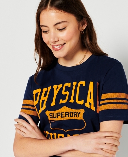 VINTAGE ATHLETIC STRIPE TEE