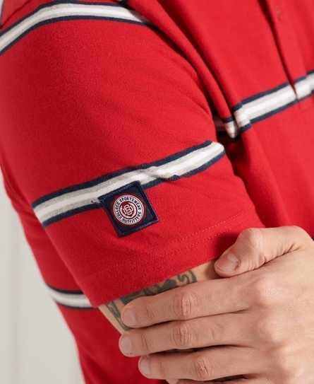 ACADEMY STRIPE POLO