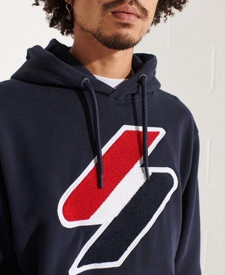 SUPERDRY CODE LOGO CHE HOOD