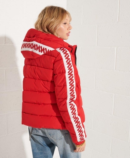 HOODED SPIRIT TAPED PUFFER