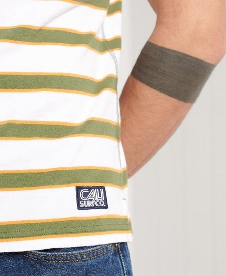 CALI STRIPE POLO