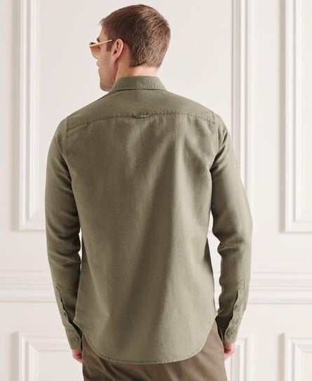 LINEN COTTON LS SHIRT