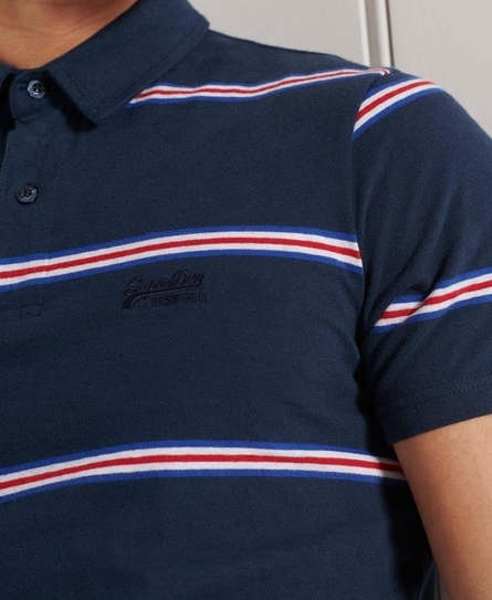 ACADEMY STRIPE POLO