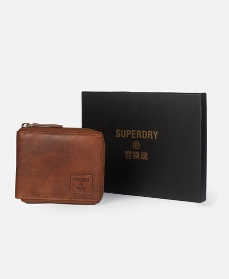 Superdry Benson Zip-Around Wallet Gift Set