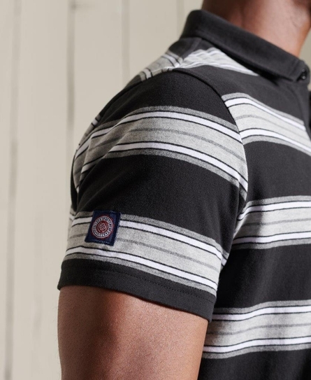 ACADEMY STRIPE POLO