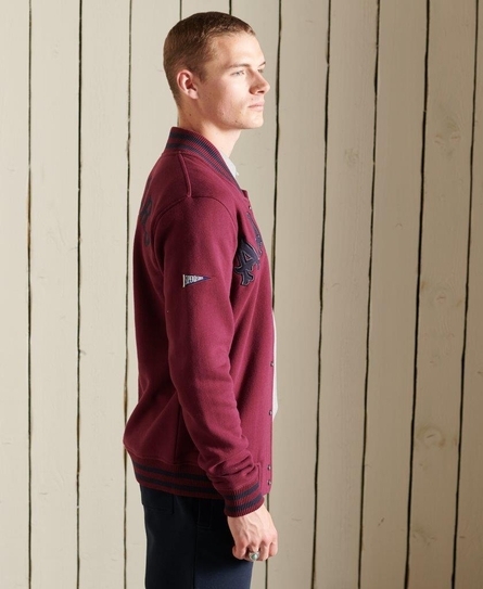 COLLEGIATE JERSEY BOMBER