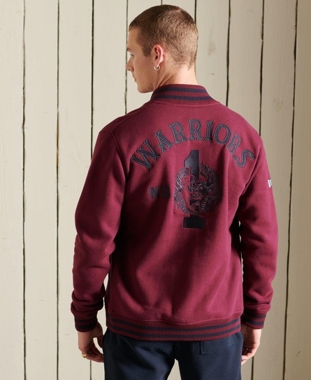 COLLEGIATE JERSEY BOMBER