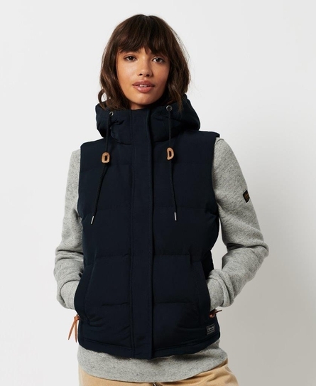 HOODED EVEREST GILET