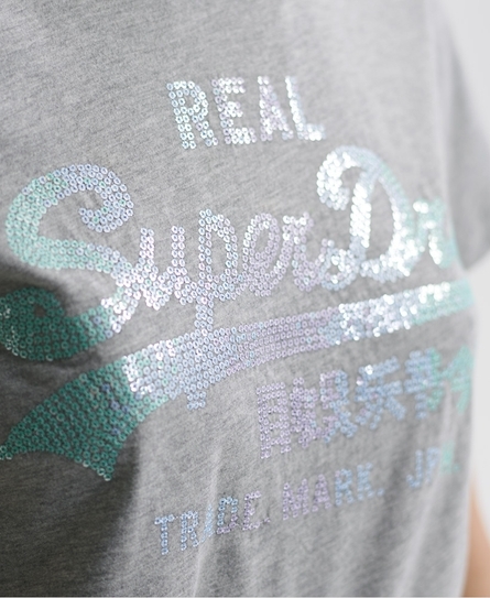 VL STITCH SEQUIN ENTRY TEE