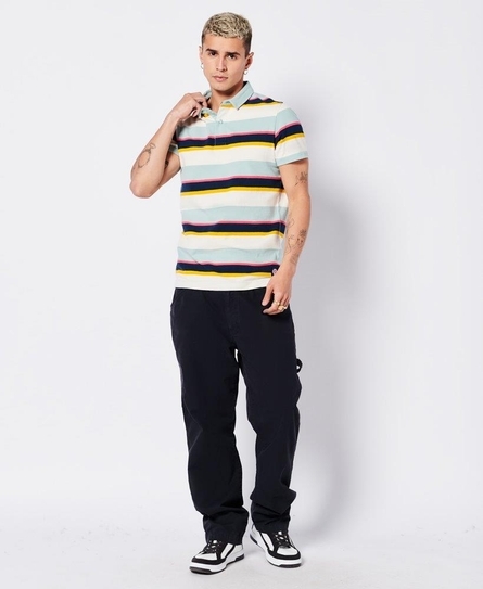 ACADEMY STRIPE POLO