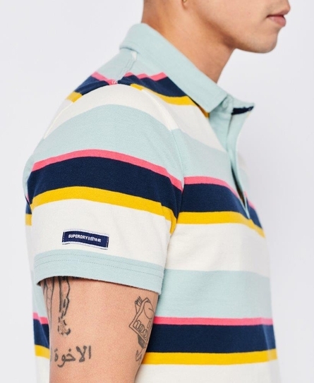 ACADEMY STRIPE POLO