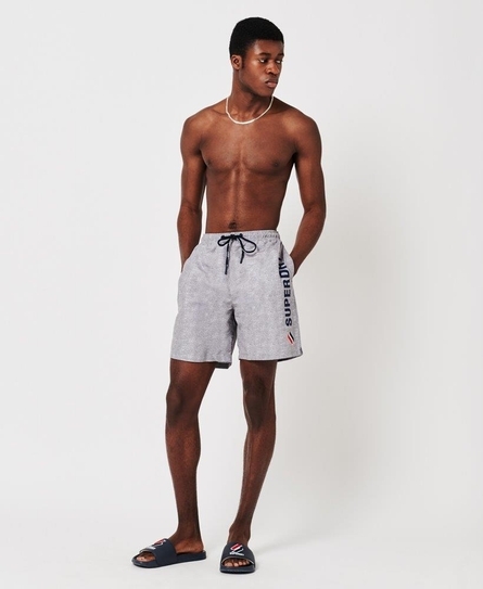 CODE APPLQUE 19INCH SWIM SHORT