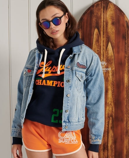 COLLEGIATE CALI GRAPHIC HOOD