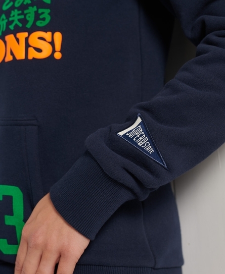 COLLEGIATE CALI GRAPHIC HOOD