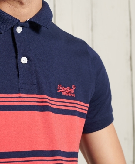 VINTAGE CHESTBAND JERSEY POLO