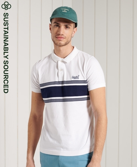 VINTAGE CHESTBAND JERSEY POLO