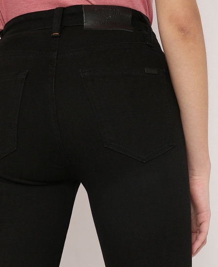 KIKU WOMEN'S SKINNY GREY JEANS