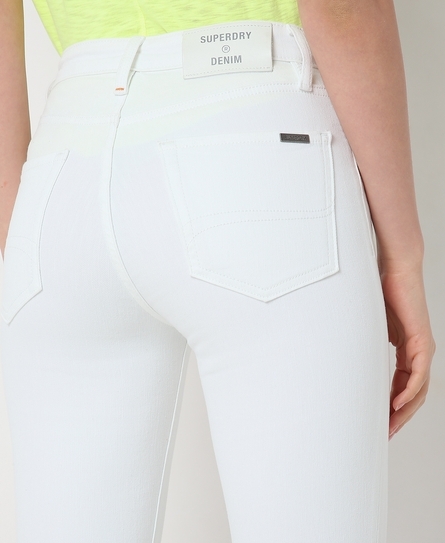 YURI WOMEN'S SKINNY WHITE JEANS