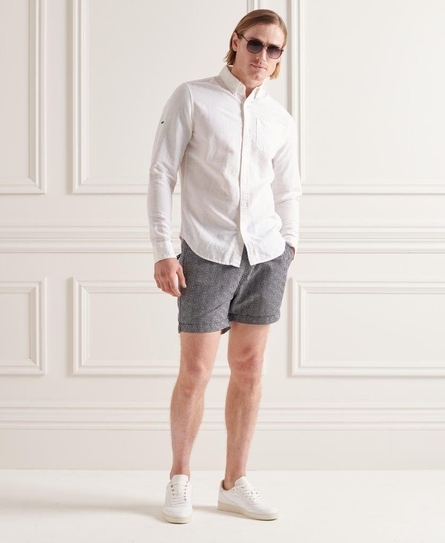 LINEN COTTON LS SHIRT