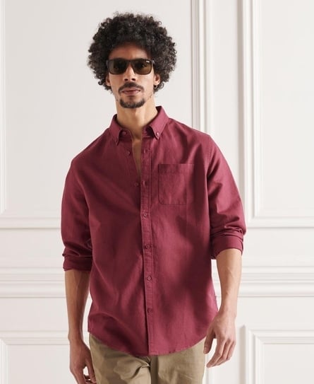 LINEN COTTON LS SHIRT