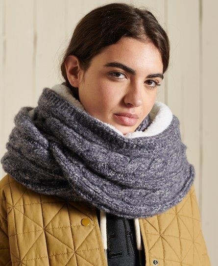 TWEED CABLE SNOOD