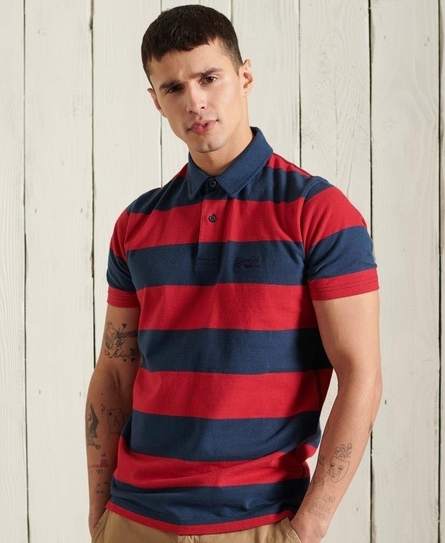 ACADEMY STRIPE POLO