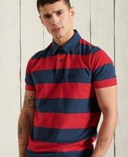 ACADEMY STRIPE POLO