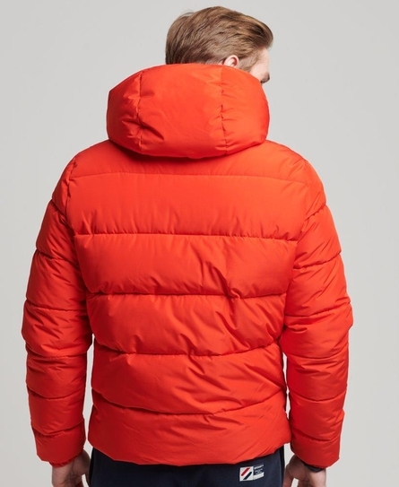 HOODED SPORTS PUFFER