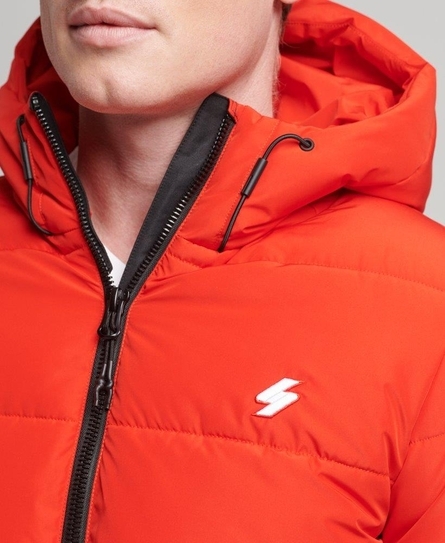 HOODED SPORTS PUFFER