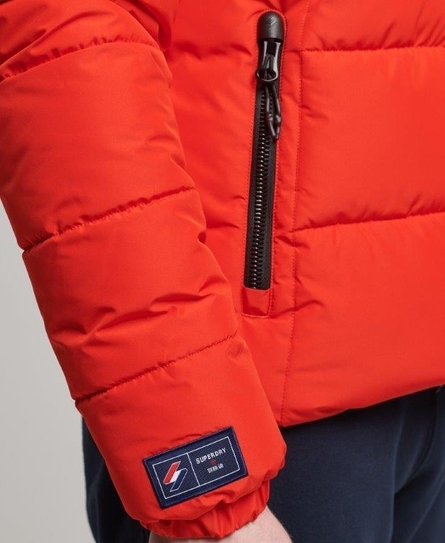 HOODED SPORTS PUFFER