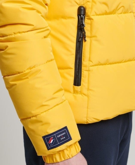 HOODED SPORTS PUFFER