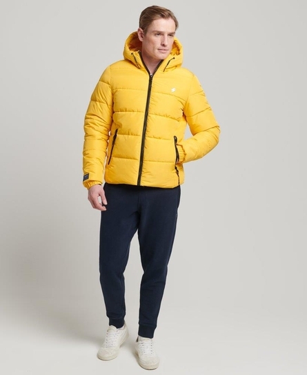 HOODED SPORTS PUFFER