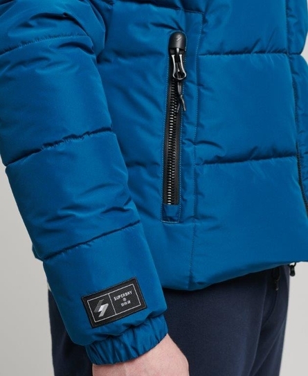 HOODED SPORTS PUFFER